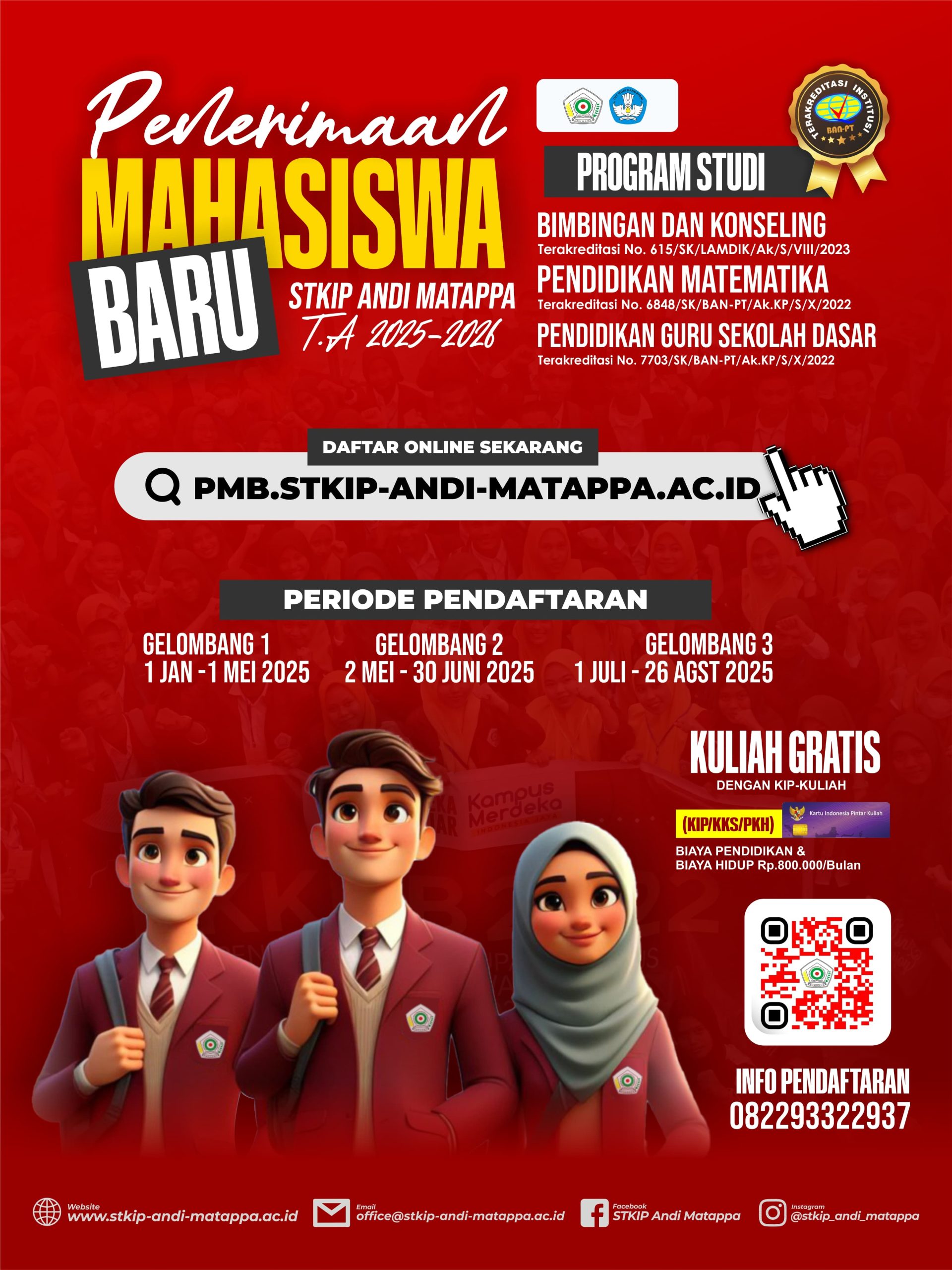 PMB STKIP Andi Matappa Tahun 2025