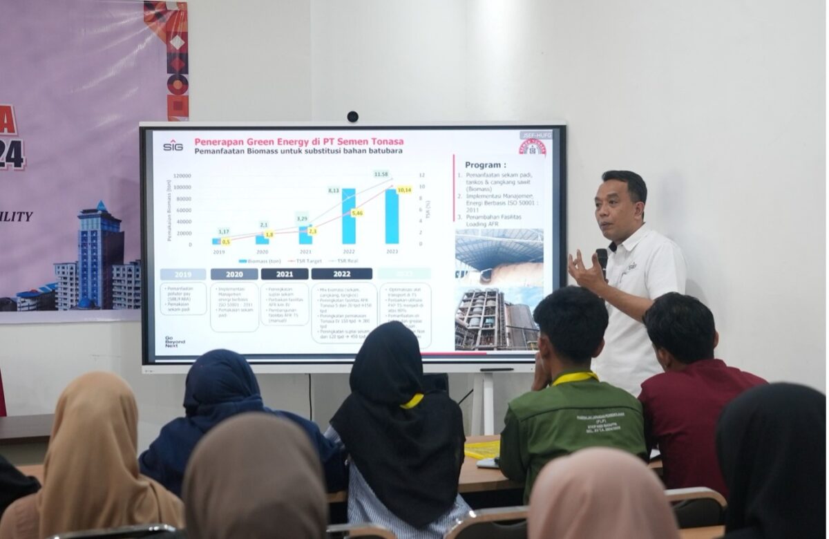 Direktur Utama PT Semen Tonasa, H. Asruddin, S.E., Ak., C.A., Tekankan Pentingnya Kesiapan SDM dan Jiwa Kewirausahaan dalam Workshop STKIP Andi Matappa
